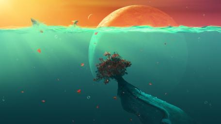 Deep sea wallpaper