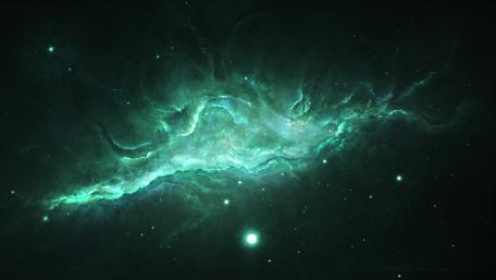 Scifi nebula wallpaper