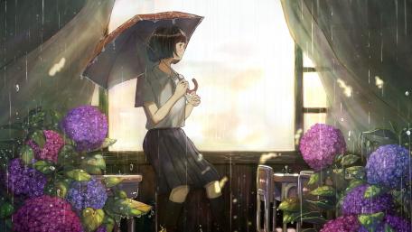 Rainy Day Reflections wallpaper