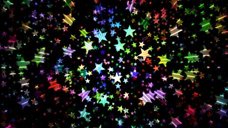 Starry Kaleidoscope Fantasia wallpaper