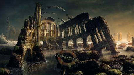 Utopian apocalypse wallpaper