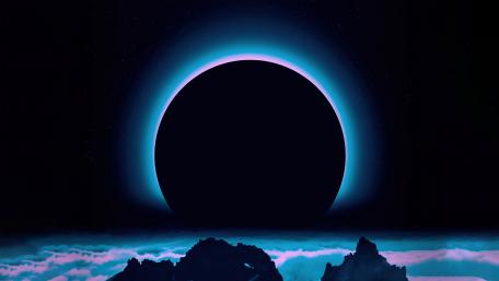 Big blue planet wallpaper