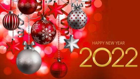 Festive Joy and New Beginnings 2022 wallpaper
