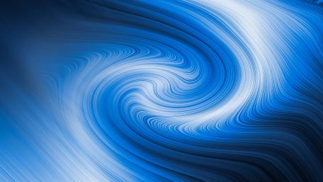 Fluid Blue Swirls in Motion wallpaper
