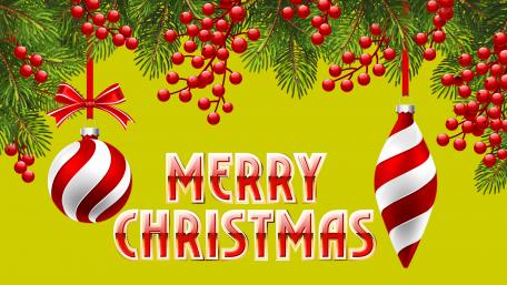 Festive Christmas Cheer Wallpaper wallpaper