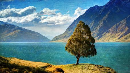Lake Hawea wallpaper