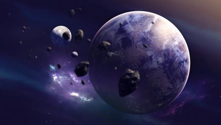 Planet Shakuras wallpaper