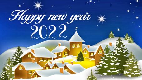 Festive New Year Celebrations 2022 Wallpaper wallpaper