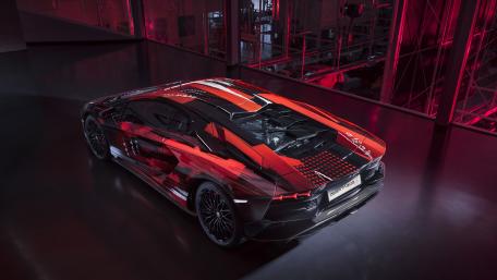 2020 Lamborghini Aventador S by Yohji Yamamoto wallpaper