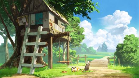 Tree House wallpaper