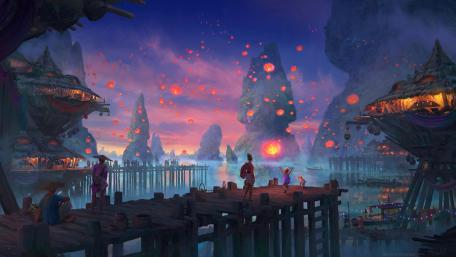 Lantern festival wallpaper