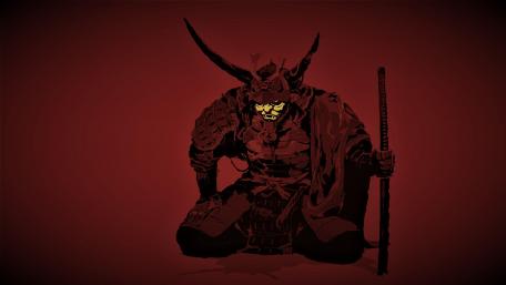 Red Samurai wallpaper
