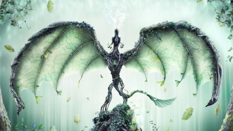 Guardian dragon wallpaper