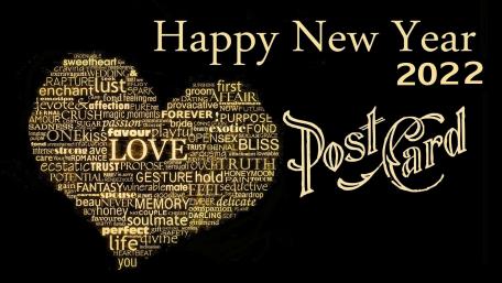 Heartfelt Wishes for a Joyous New Year 2022 wallpaper