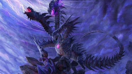 Angry dragon wallpaper