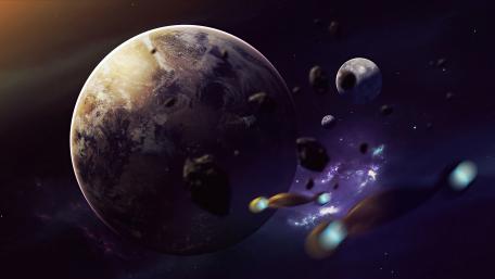 Planet Shakuras wallpaper