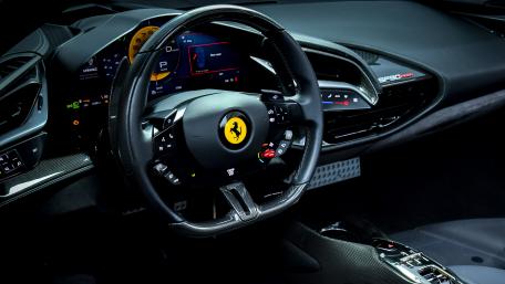 Ferrari SF90 Spider 2021 interior wallpaper