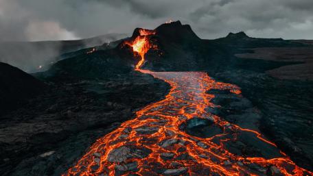 Fagradalsfjall Volcano wallpaper