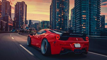 Ferrari 458 Liberty Walk wallpaper