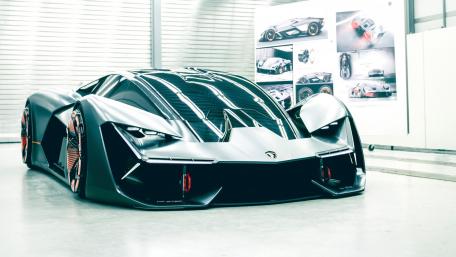 Sleek Vision of the Future Lamborghini wallpaper