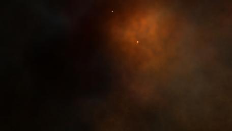 Ethereal Glow of the Nebula's Depths wallpaper