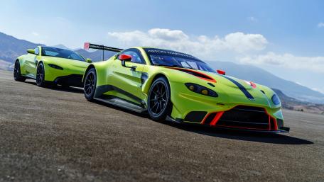 Aston Martin Vantage GTE Racing Power wallpaper