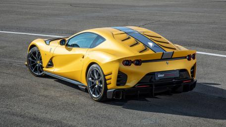 Ferrari 812 Competizione 2021 rear view wallpaper