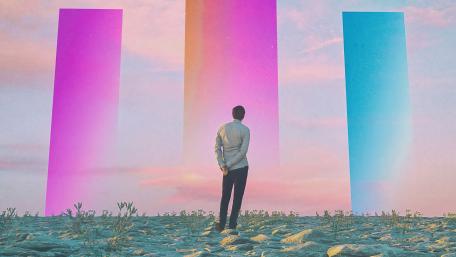 Ethereal Horizons of Digital Dreams wallpaper