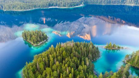 Eibsee lake wallpaper