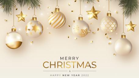 Elegant Holiday Cheer Wallpaper for 2022 wallpaper