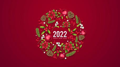 Joyful New Year Celebration Wallpaper 2022 wallpaper