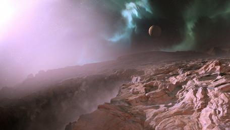 Mystical Landscape of an Alien World wallpaper