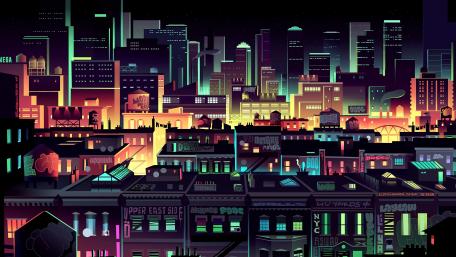 Artistic City wallpaper