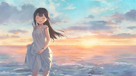 Serene Seaside Bliss wallpaper