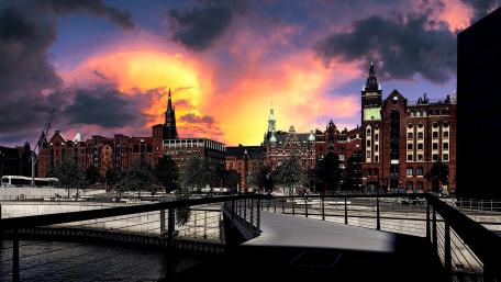 Hafen-City wallpaper