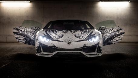 Lamborghini Huracan Evo Minotauro by Paolo Troilo wallpaper