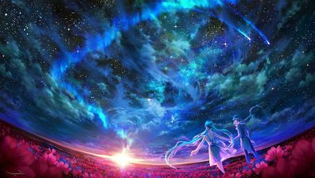 Flower land wallpaper