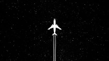 Soaring Through the Cosmic Night wallpaper