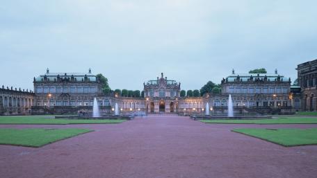 Zwinger Palace Dresden wallpaper