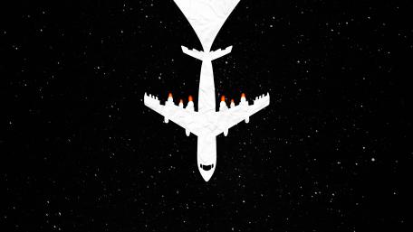 Dreaming through the Cosmos in Minimalist Style wallpaper