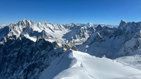 Aiguille du midi Chamonix wallpaper