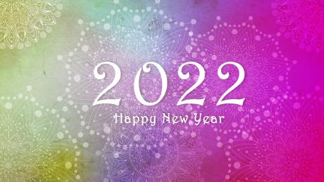 Vibrant New Year Celebration Wallpaper 2022 wallpaper
