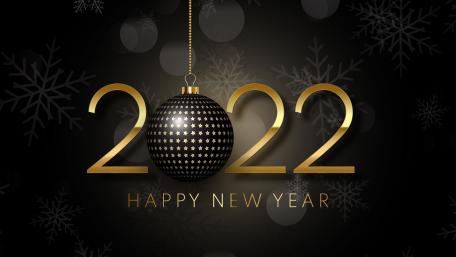 Golden New Year Celebration Wallpaper 2022 wallpaper