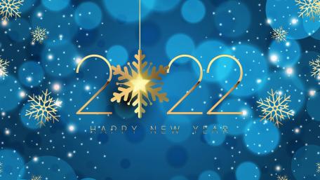 Festive New Year 2022 Celebration Wallpaper wallpaper