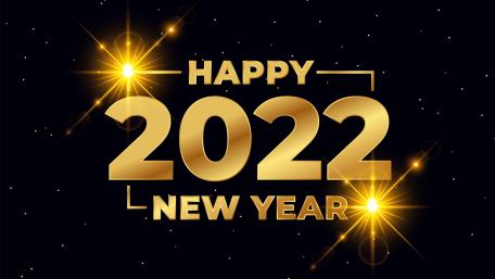 Golden Celebration for a New Year Ahead wallpaper