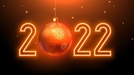 Vibrant New Year Celebration Wallpaper 2022 wallpaper