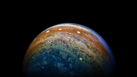 Majestic Jupiter Close-Up in 4K wallpaper