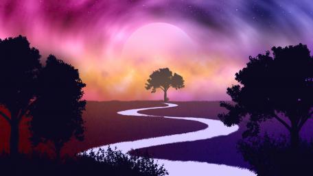Artistic Tree wallpaper