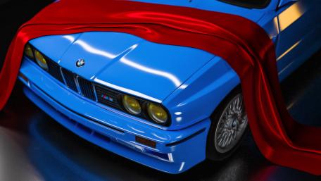 Vintage Elegance BMW M3 Showcase wallpaper