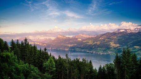 Lake Zurich wallpaper